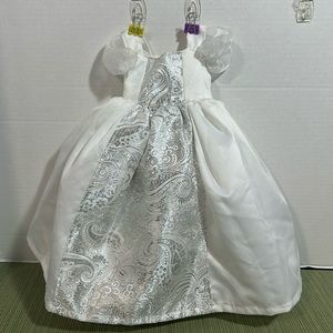 18” Doll Wedding or comunion dress fit’s American Girl Our Generation My Life +